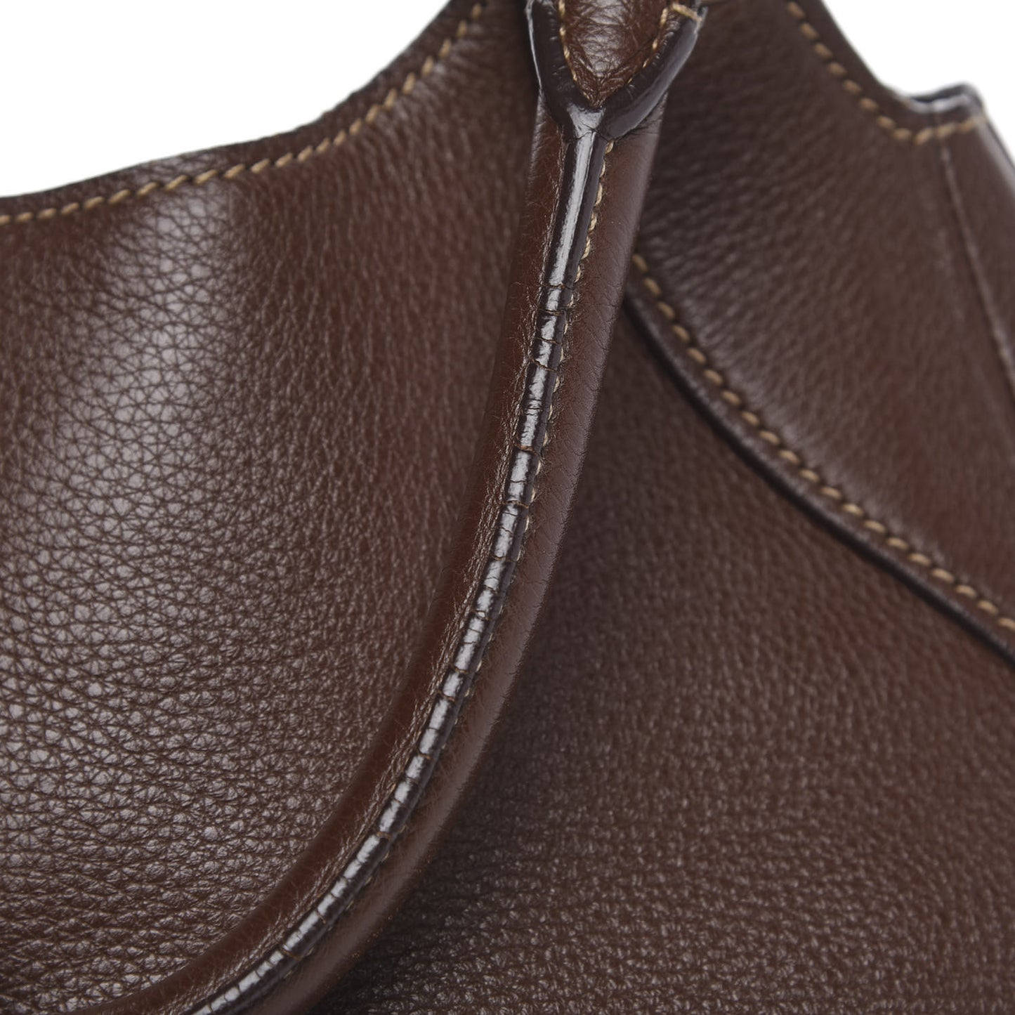 Vitello Daino Shoulder Bag Bruciato