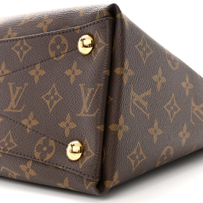 Louis Vuitton Monogram V Tote MM Khaki Cream 9 of 11