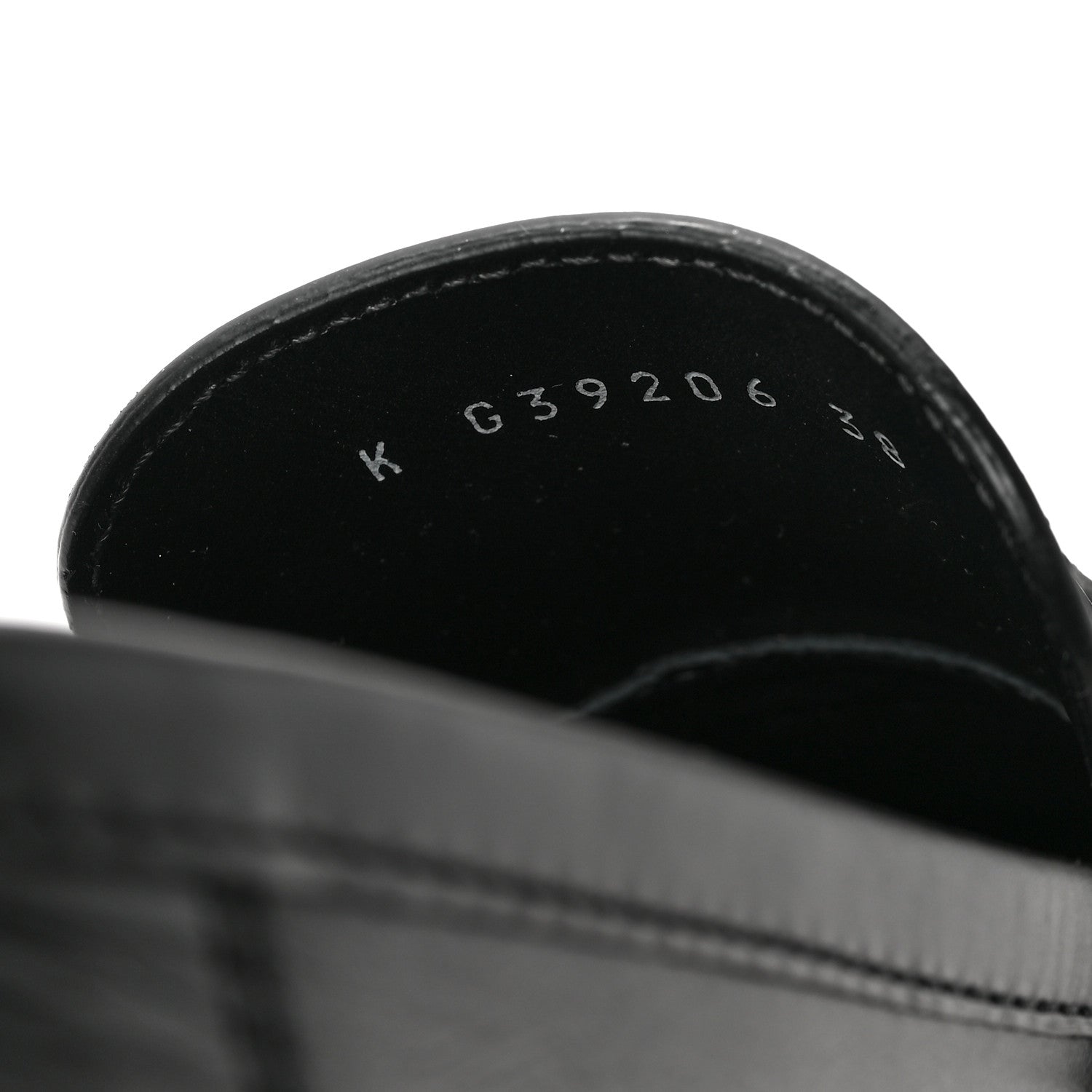 Chanel Calfskin CC Platform Loafers 38 Black 7 of 8