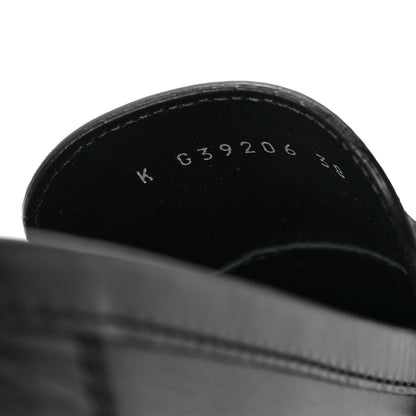 Chanel Calfskin CC Platform Loafers 38 Black 7 of 8