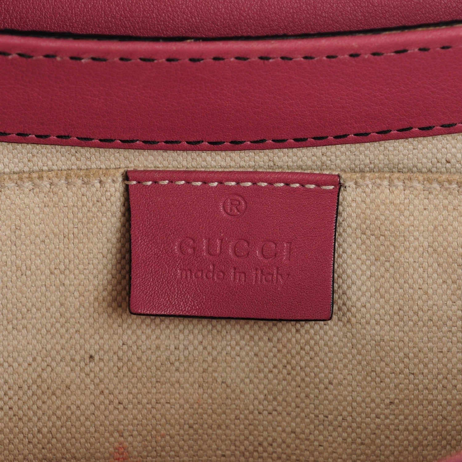 Gucci Guccissima Medium Emily Chain Shoulder Bag Peonia Flower 6 of 9