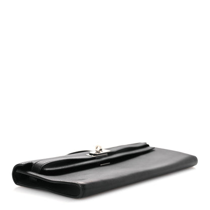 Hermes Swift Kelly Cut Clutch Pochette Black 4 of 13