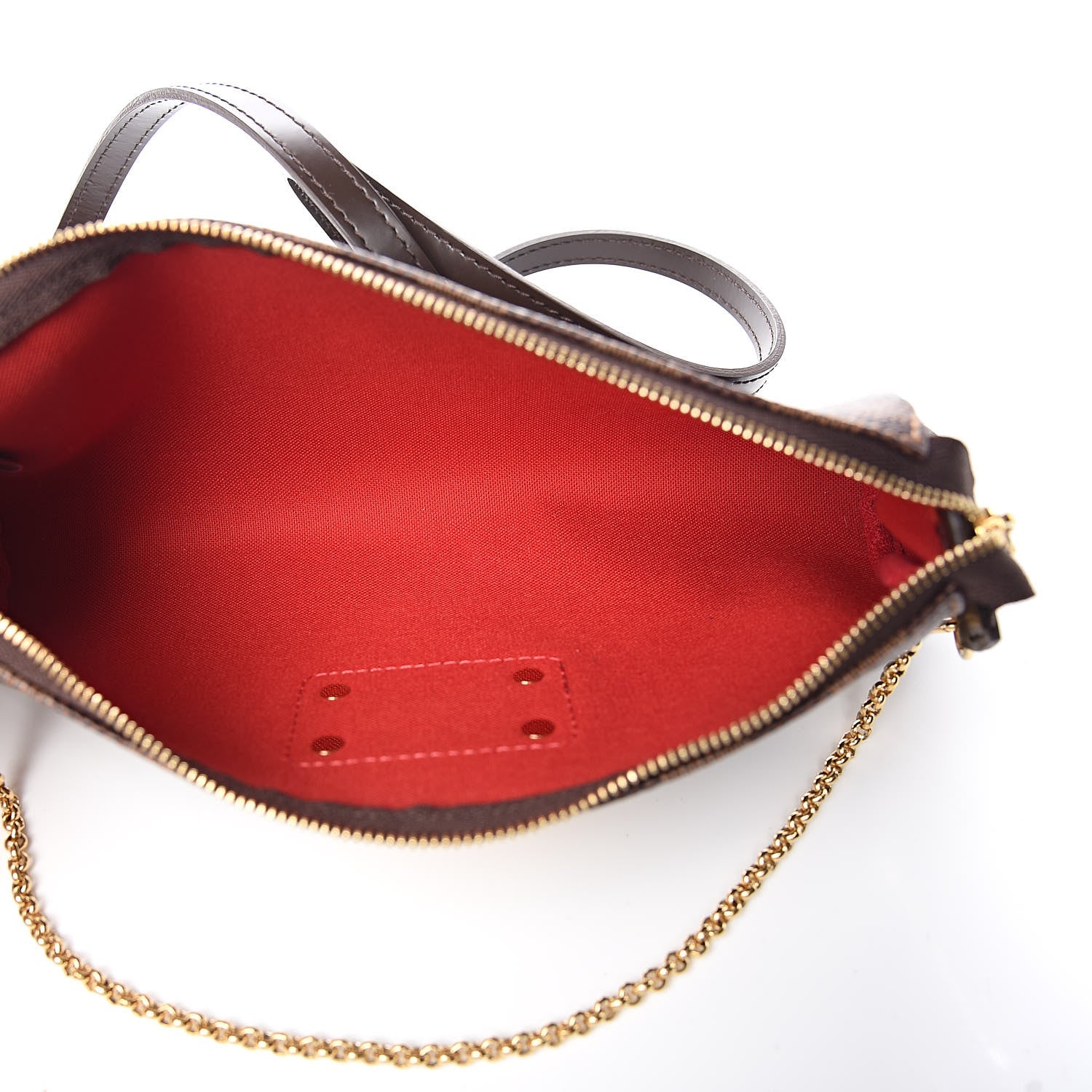 Louis Vuitton Damier Ebene Eva Clutch 5 of 10