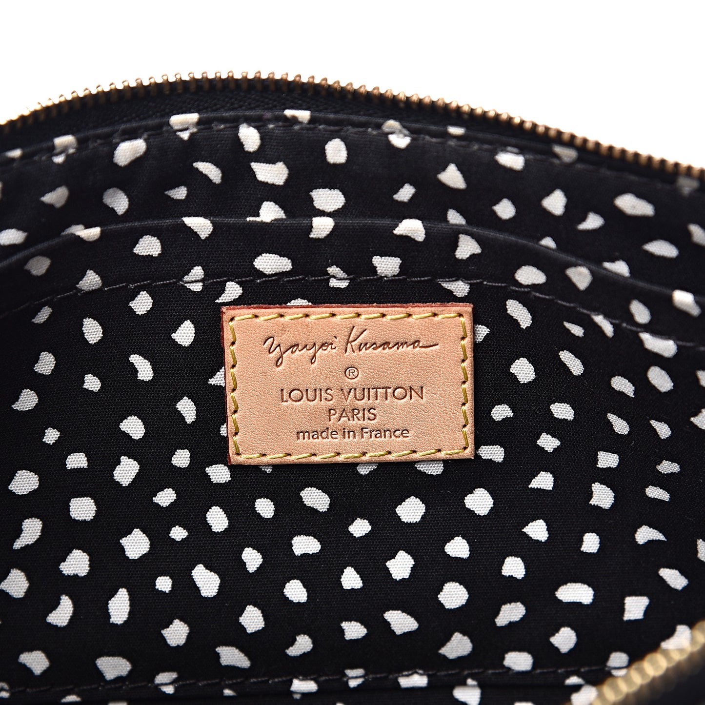 Vernis Kusama Infinity Dots Pochette Accessories Black