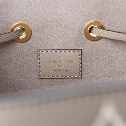Louis Vuitton Empreinte Monogram Giant Neonoe MM Tourterelle Creme 8 of 11