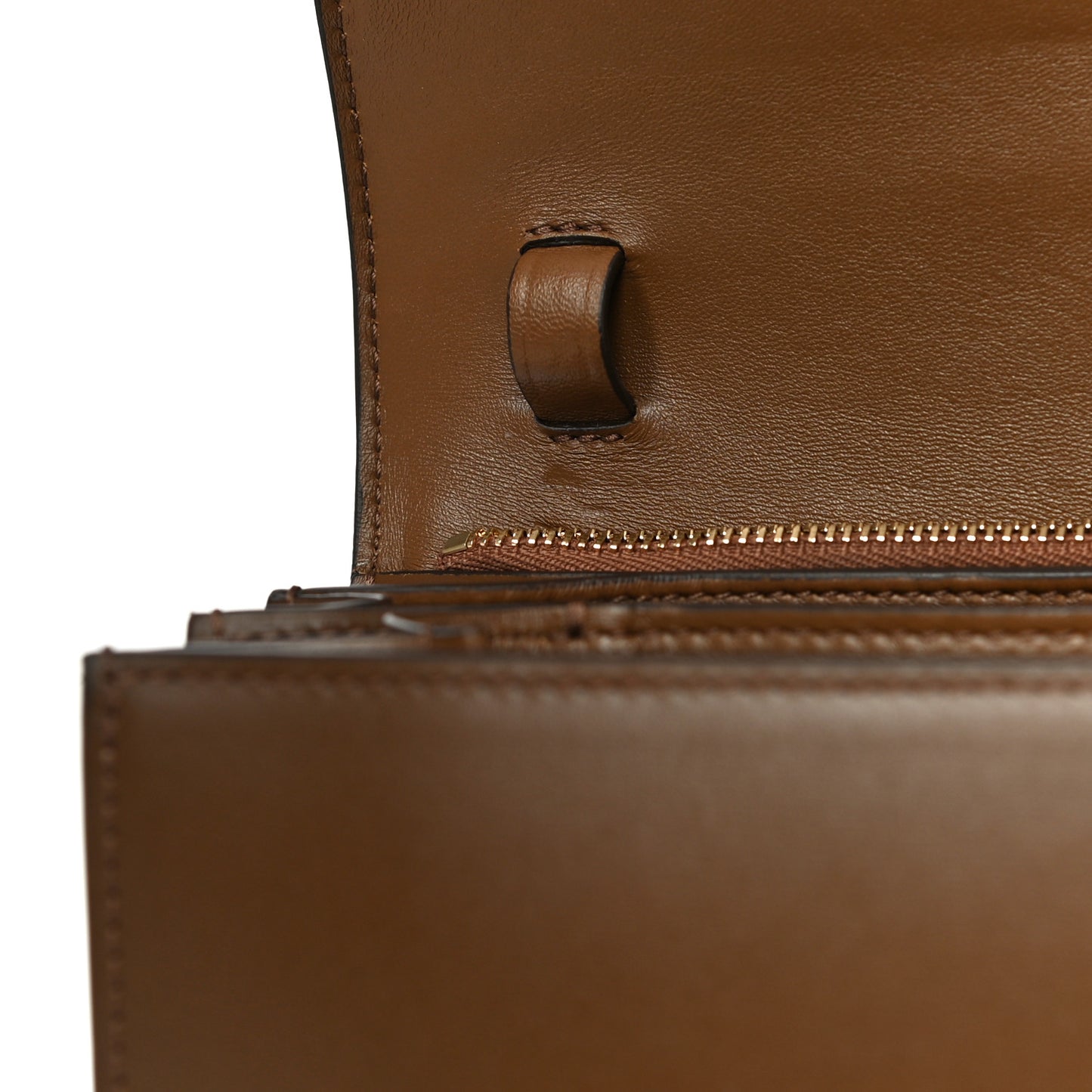 Box Calfskin Medium Classic Box Flap Bag Camel
