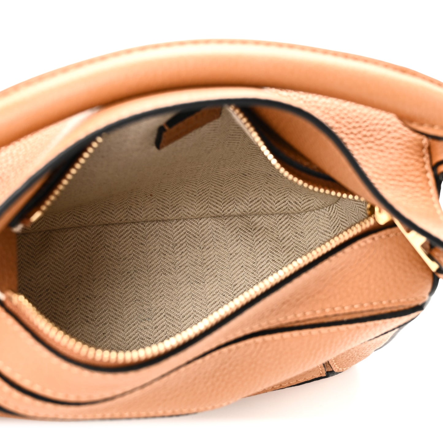 Calfskin Mini Puzzle Bag Tan