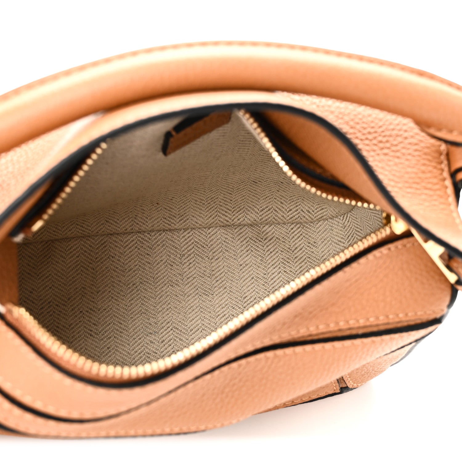 Loewe Calfskin Mini Puzzle Bag Tan 5 of 9