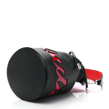 Christian Louboutin Calfskin Marie Jane Bucket Black 6 of 6