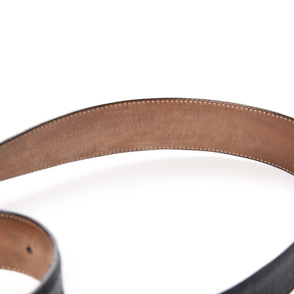 Gucci Guccissima Interlocking G Belt 95 38 Black 7 of 9