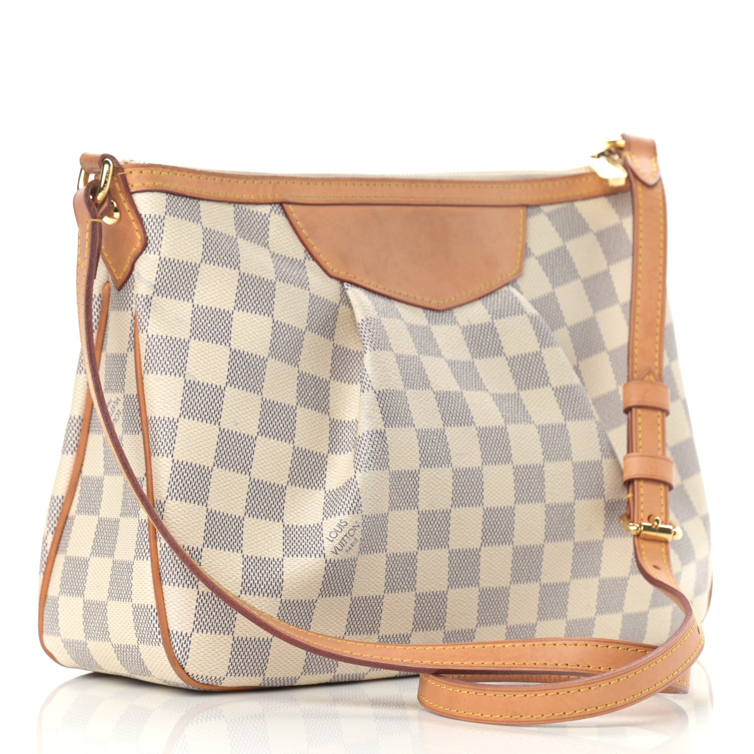 Louis Vuitton Damier Azur Siracusa PM 3 of 18