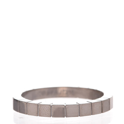 Cartier 18K White Gold Lanieres Ring 61 9.5 3 of 4