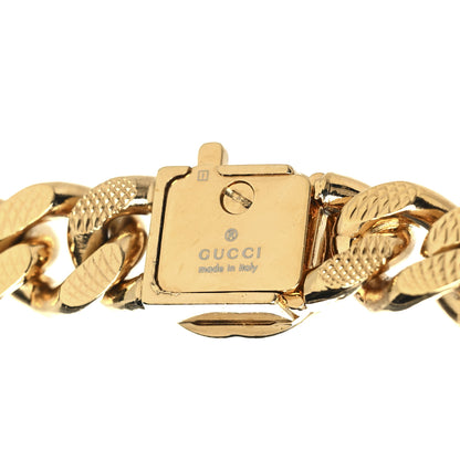 Gucci Metal Script Logo Interlocking Chain Necklace Gold 4 of 4