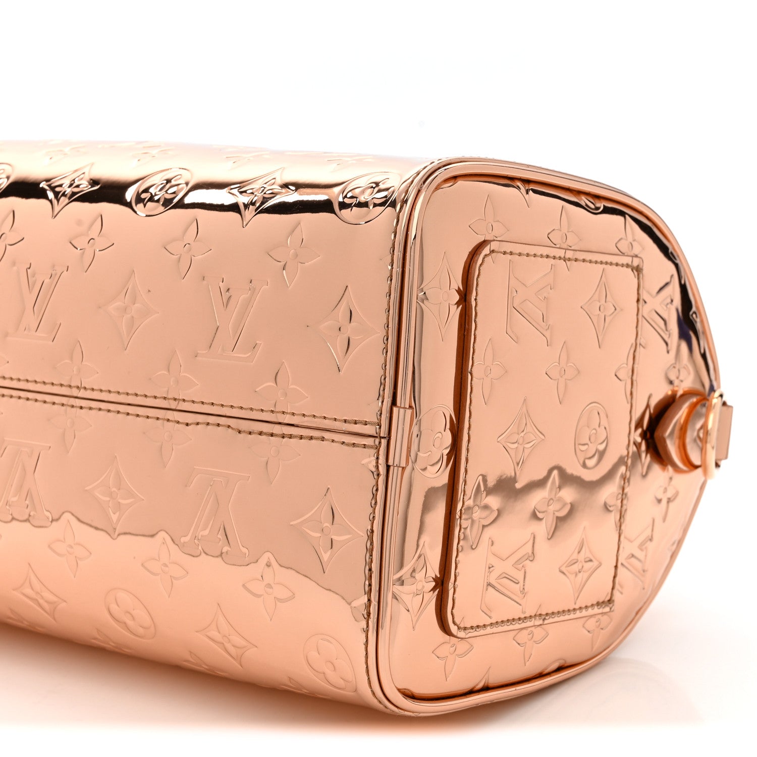 Louis Vuitton Monogram Miroir Speedy Bandouliere 25 Copper 1853666