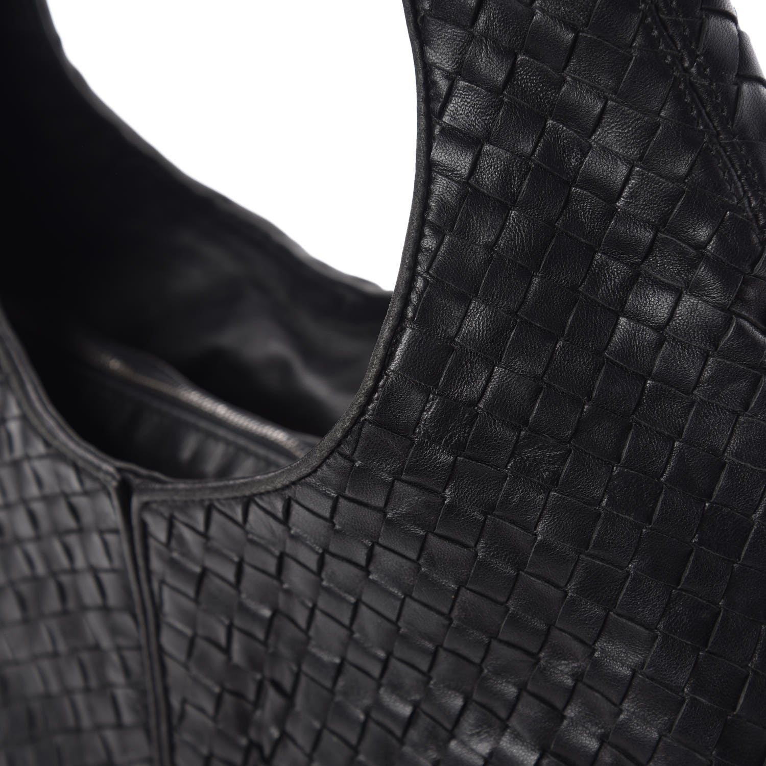Bottega Veneta Nappa Intrecciato Ball Hobo Black 11 of 13