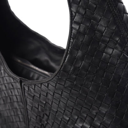 Bottega Veneta Nappa Intrecciato Ball Hobo Black 11 of 13