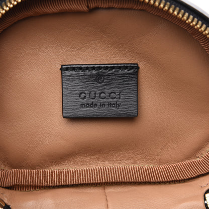 Gucci Calfskin Trapuntata Zumi Belt Bag Black 5 of 9