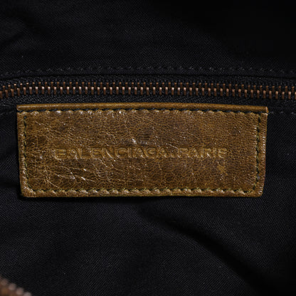 Balenciaga Chevre Classic Hardware Purse Olive Brown 7 of 8