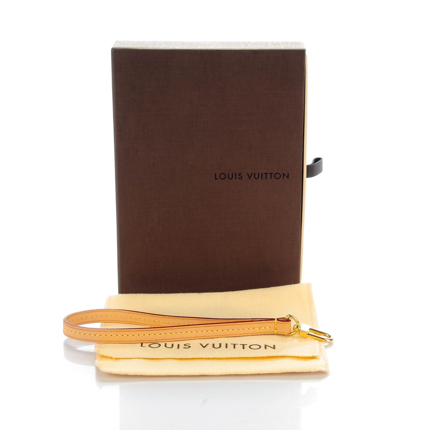 Louis Vuitton Vachetta Dragonne Wrist Strap 4 of 4