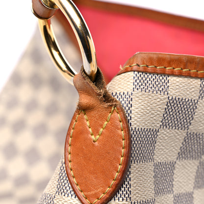 Louis Vuitton Damier Azur Delightful MM Pink 16 of 17
