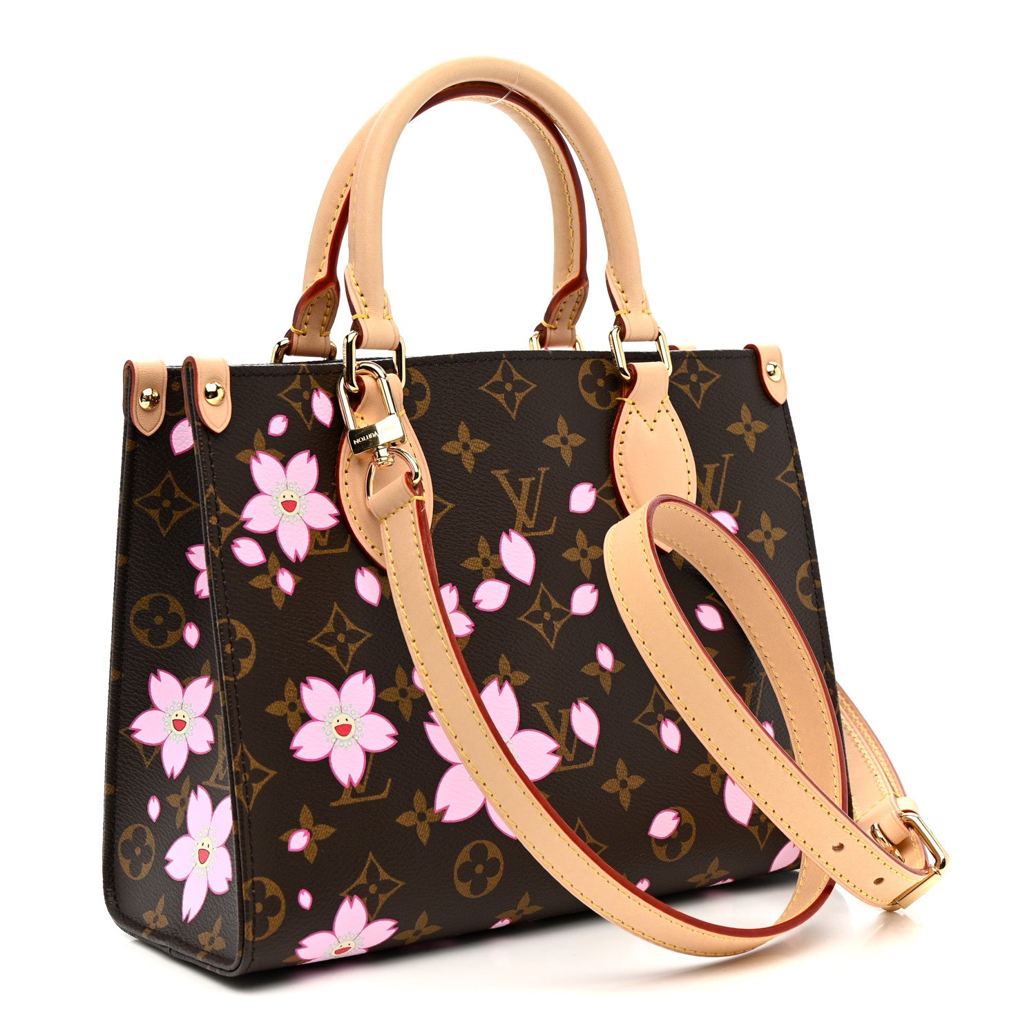Louis Vuitton LV X TM Monogram Cherry Blossom Onthego PM Sakura
