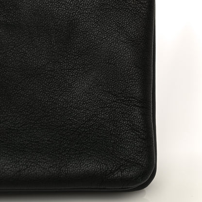 Celine Lambskin Large Trio Crossbody Bag Black 13 of 17