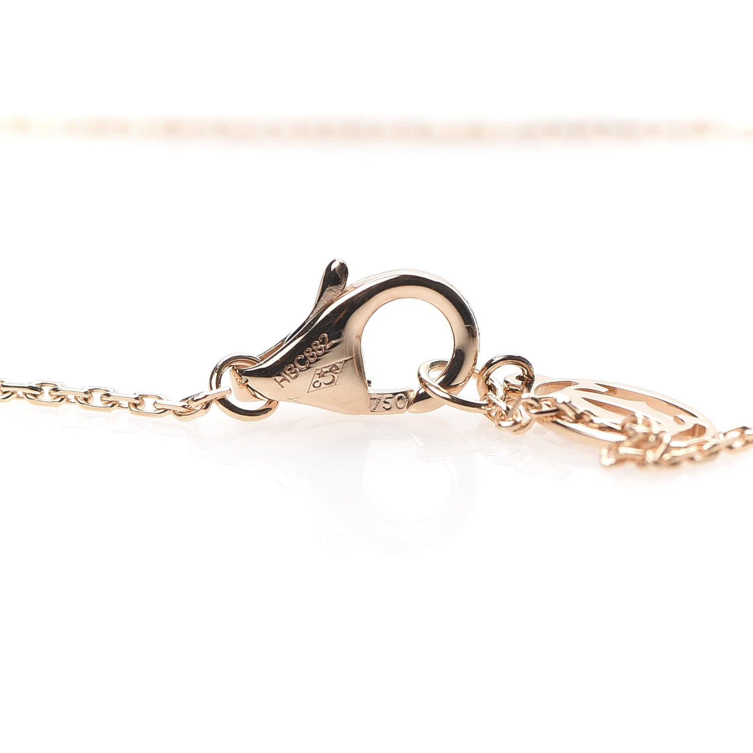 Cartier 18K Pink Gold Diamond XS D'Amour Pendant Necklace 5 of 5