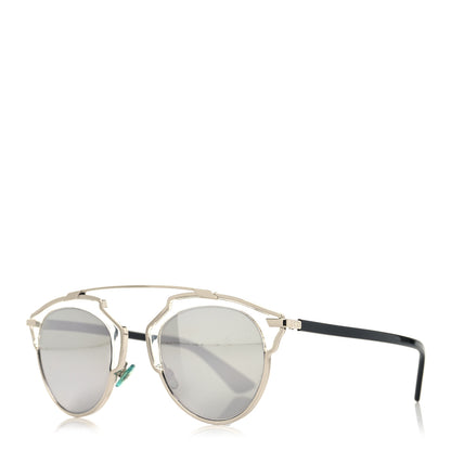 Christian Dior So Real Sunglasses Silver 1 of 9