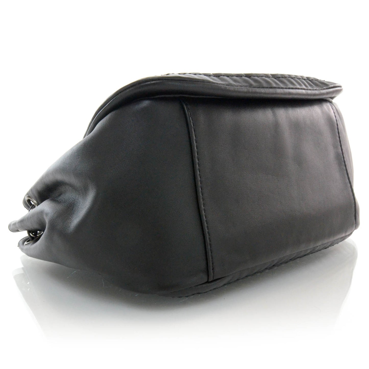 Luxe Ligne Flap Bag Black