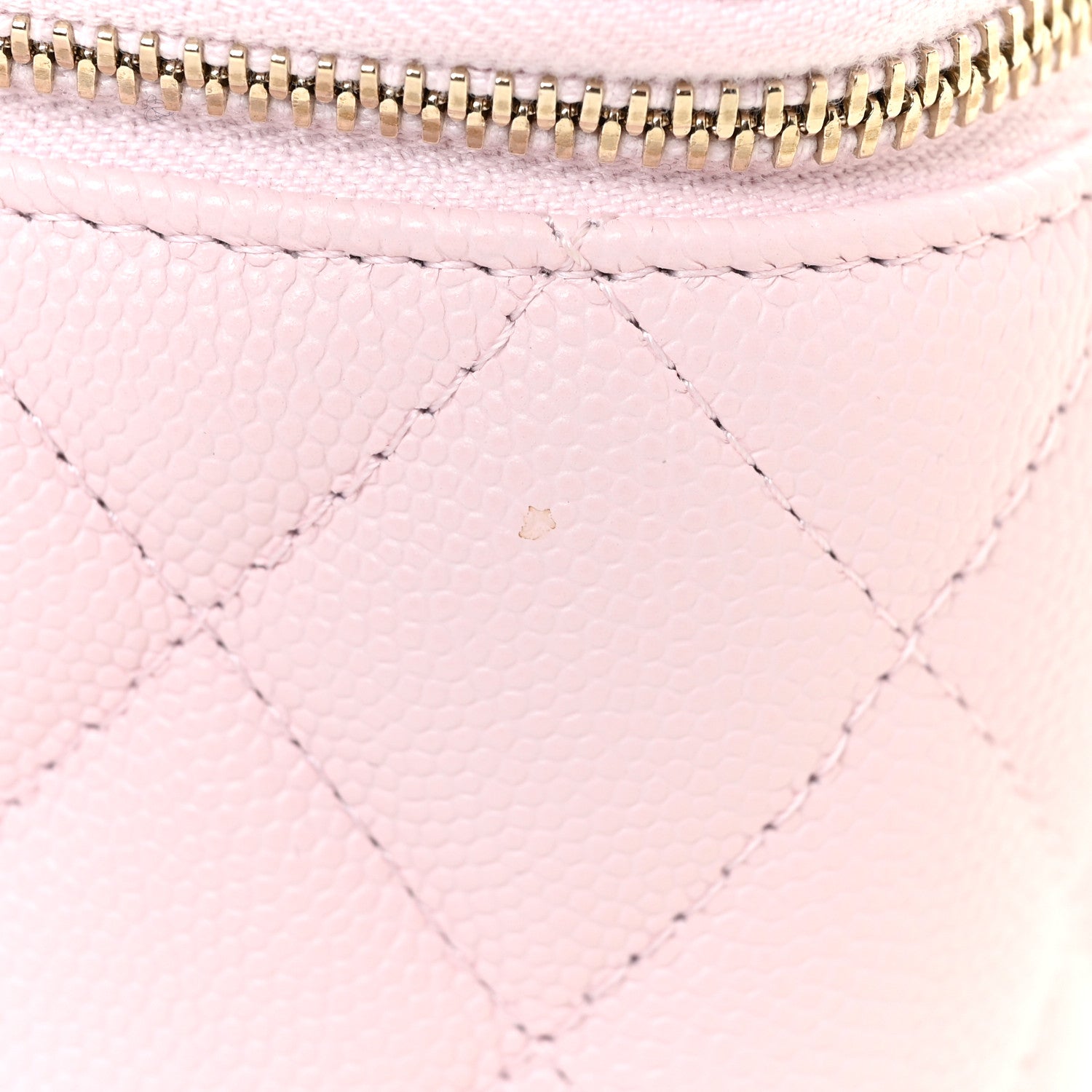 Chanel Caviar Quilted Small Vanity Case With Chain Light Pink 12 of 13