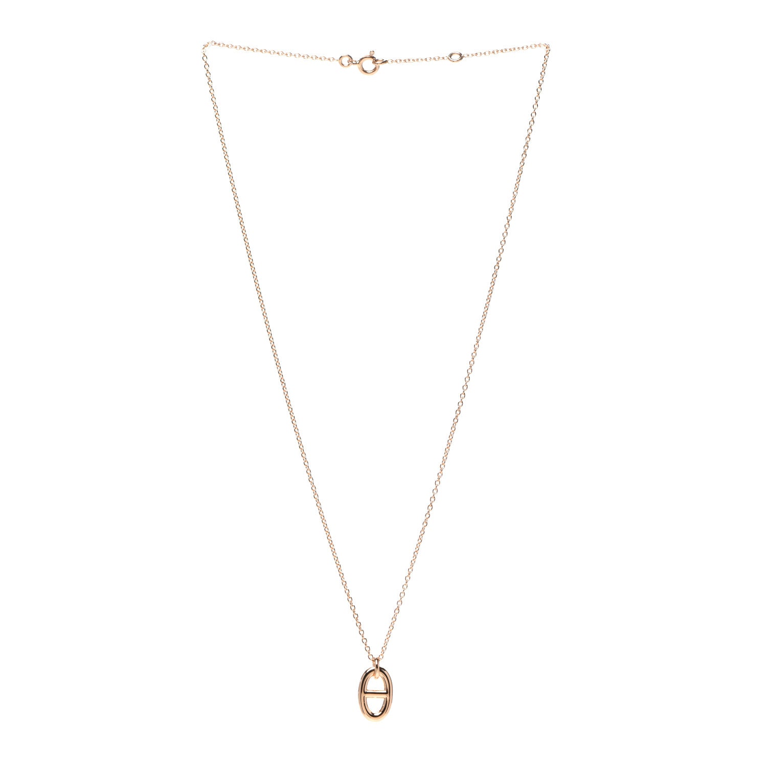 Hermes 18K Rose Gold PM Farandole Pendant Necklace 3 of 6