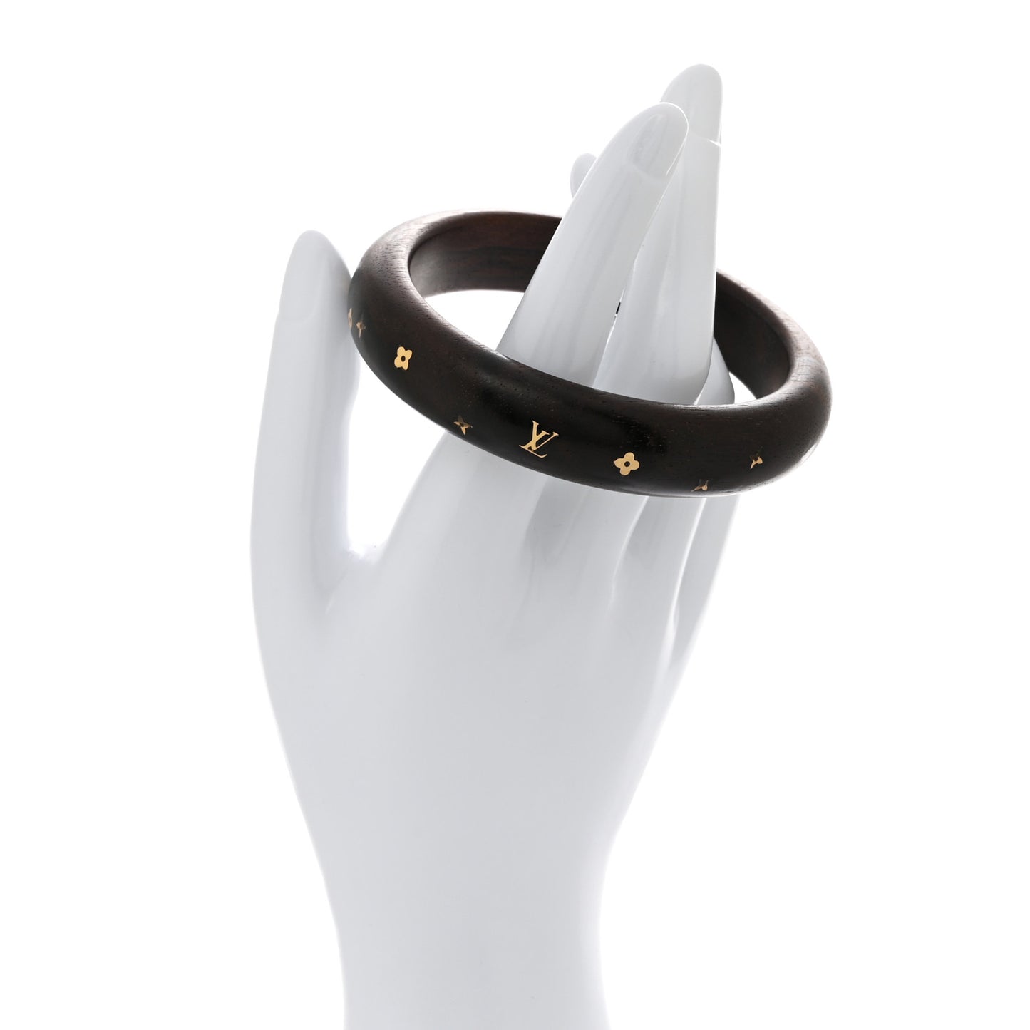 Tiger Wood Brass Sylvania Bangle
