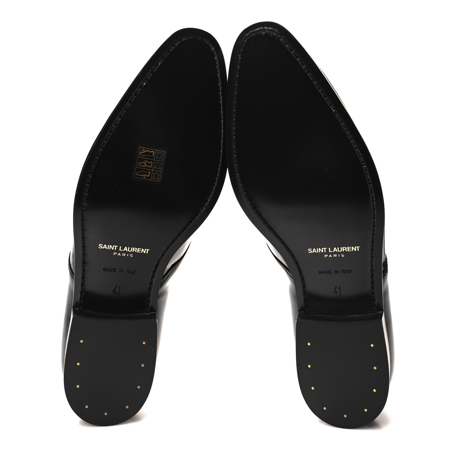 Patent Lace Up Wyatt 25 Derby Shoes 41 Black