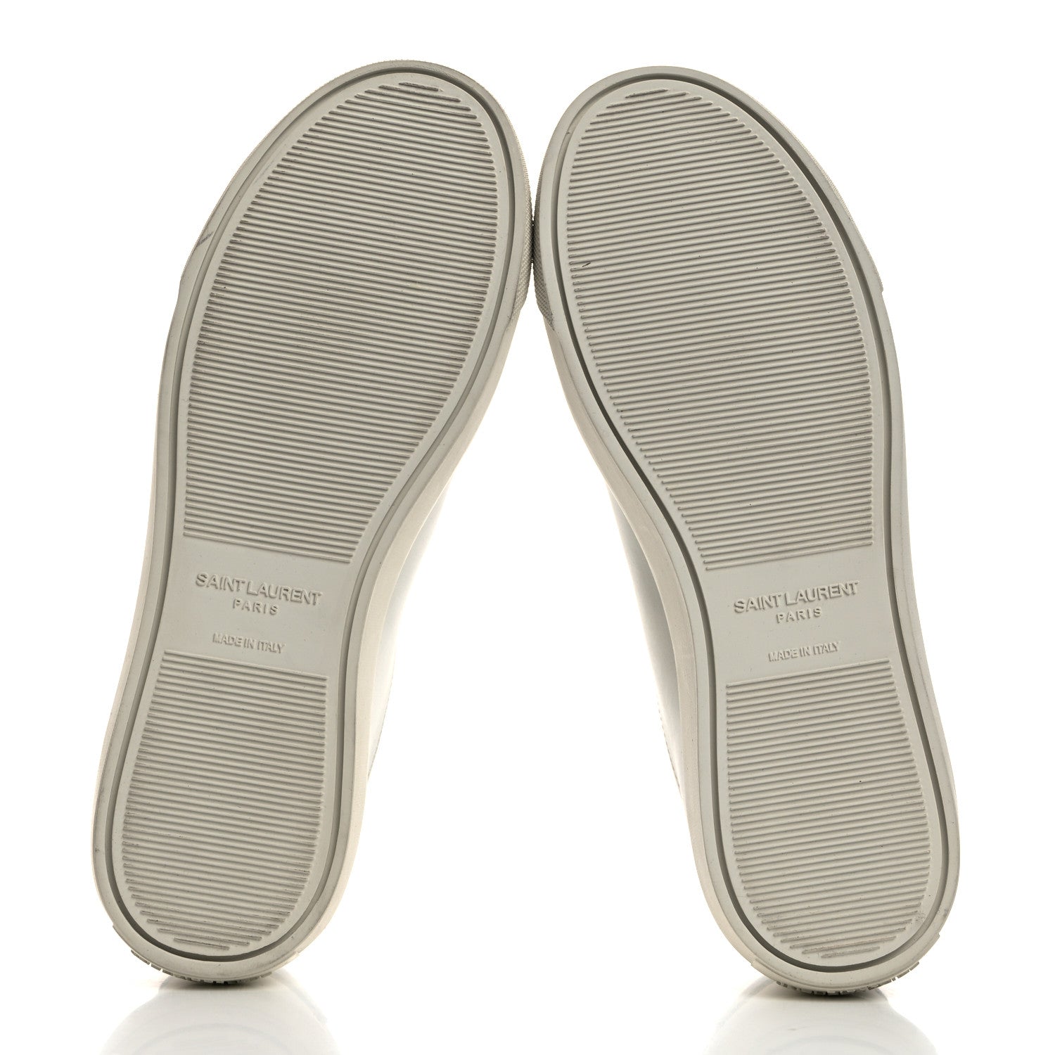 Saint Laurent Calfskin Andy Low Top Sneakers 36.5 Blanc Optique 5 of 9