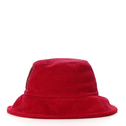 Gucci Corduroy Orgasmique Bucket Hat Red 3 of 9