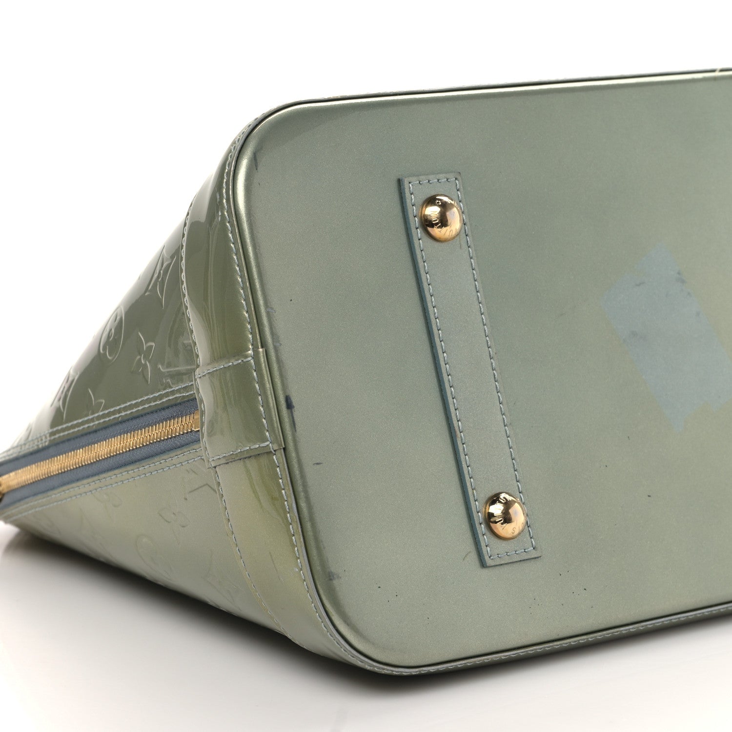 Louis Vuitton Vernis Alma GM Givre 7 of 9