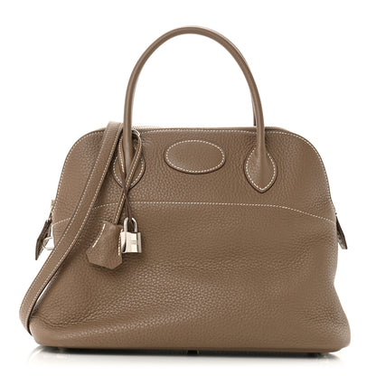 Hermes Taurillon Clemence Bolide 31 Etoupe 1 of 13