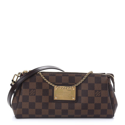 Louis Vuitton Damier Ebene Eva Clutch 1 of 9
