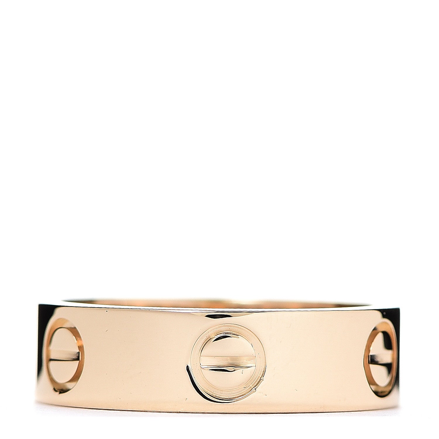 Cartier 18K Yellow Gold 5.5mm LOVE Ring 54 6.75 2 of 4