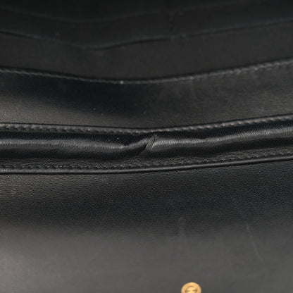 Chanel Lambskin Pyramid Wallet On Chain WOC Black 12 of 12
