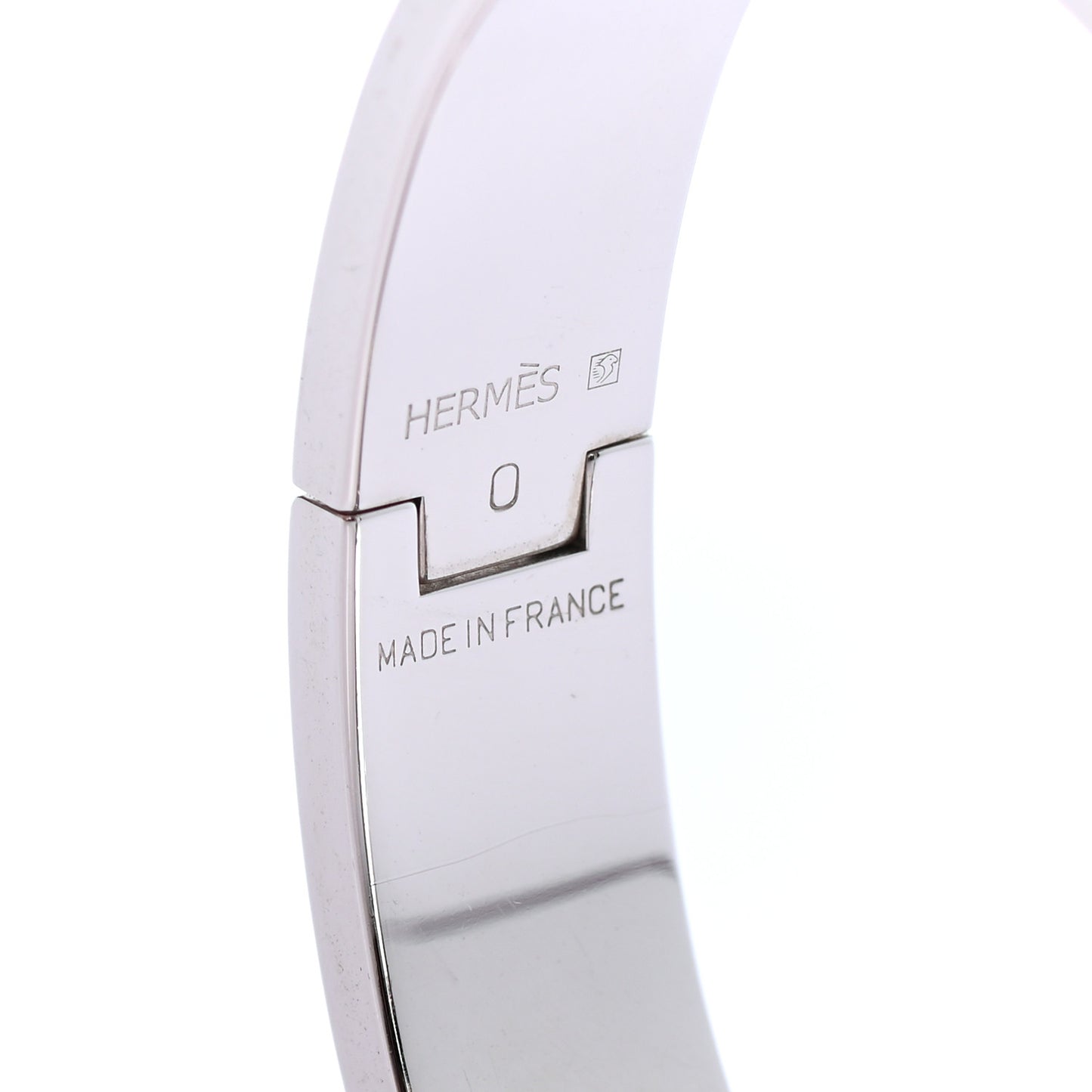 Enamel Narrow Clic Clac H Bracelet PM Orange