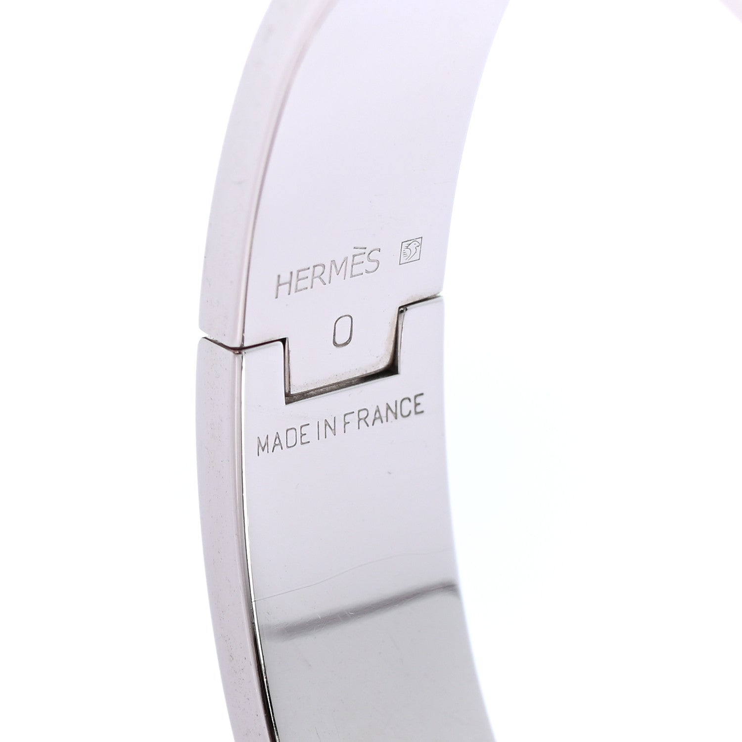 Hermes Enamel Narrow Clic Clac H Bracelet PM Orange 4 of 4