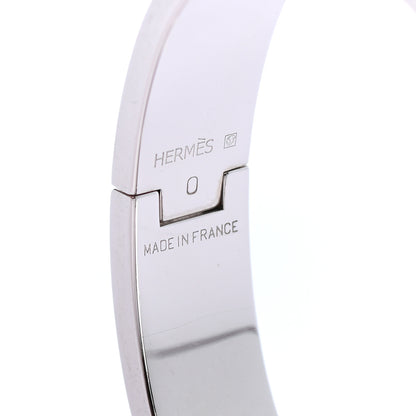 Hermes Enamel Narrow Clic Clac H Bracelet PM Orange 4 of 4