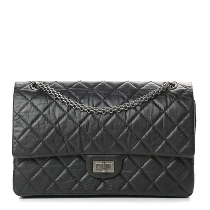 Chanel Aged Calfskin Quilted 2.55 Reissue 226 Flap Black 1 of 13
