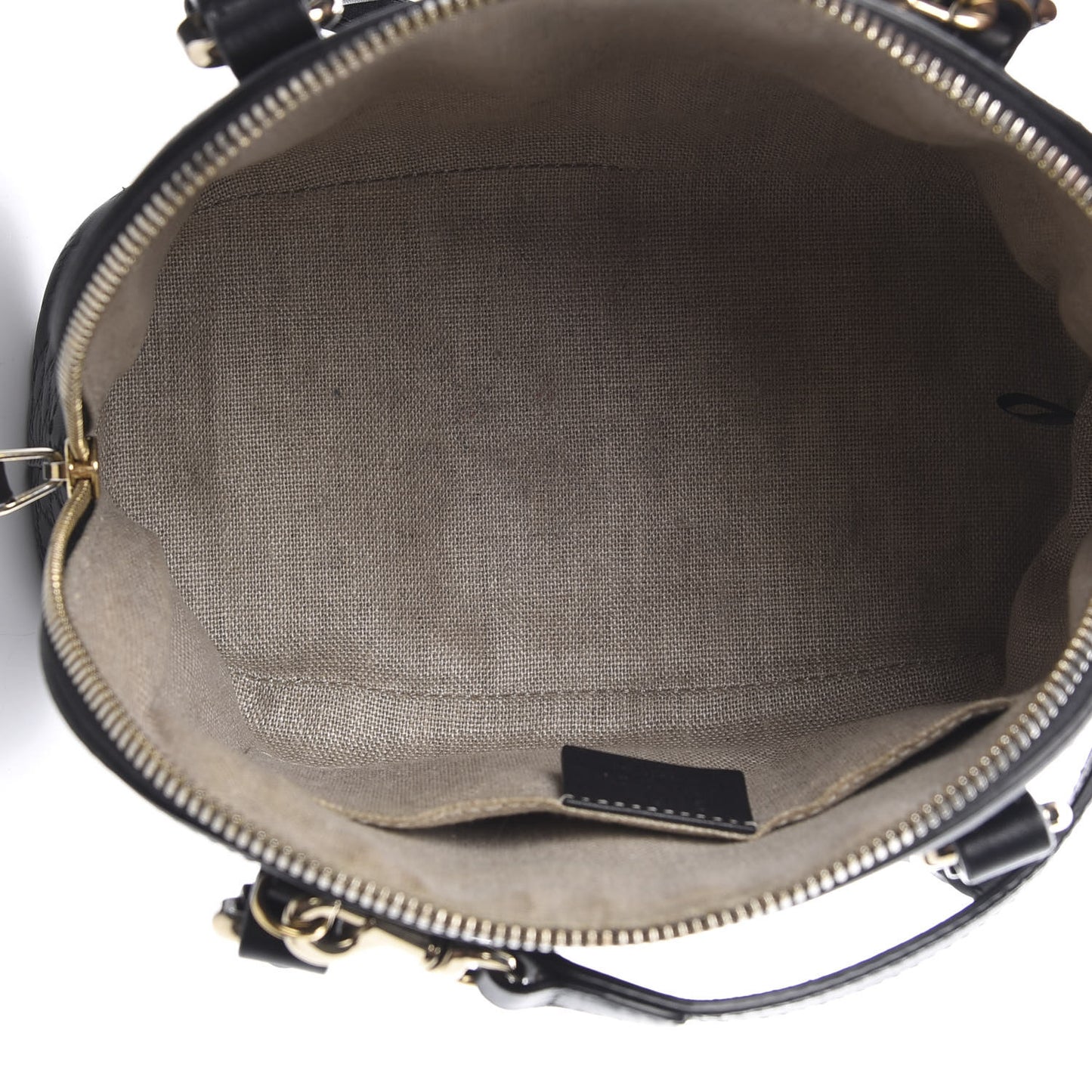 Microguccissima Mini Dome Bag Black