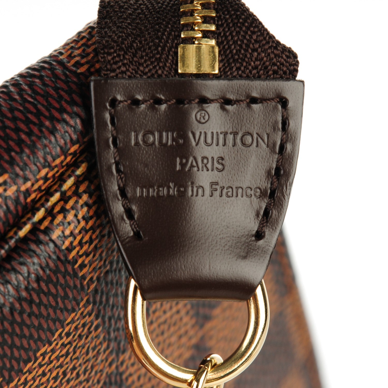 Louis Vuitton Damier Ebene Mini Pochette Accessories 5 of 7