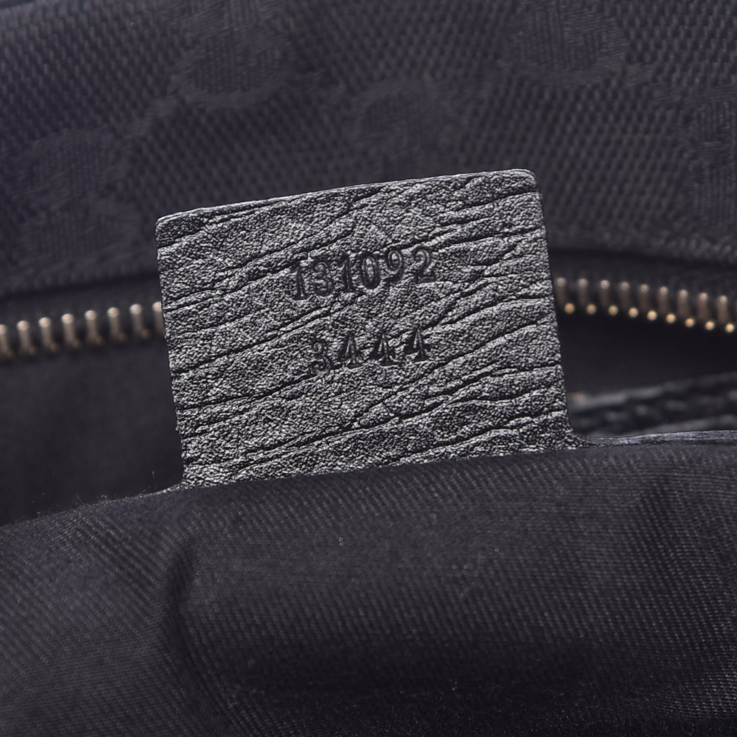 Monogram Web Large Horsebit Satchel Chain Black
