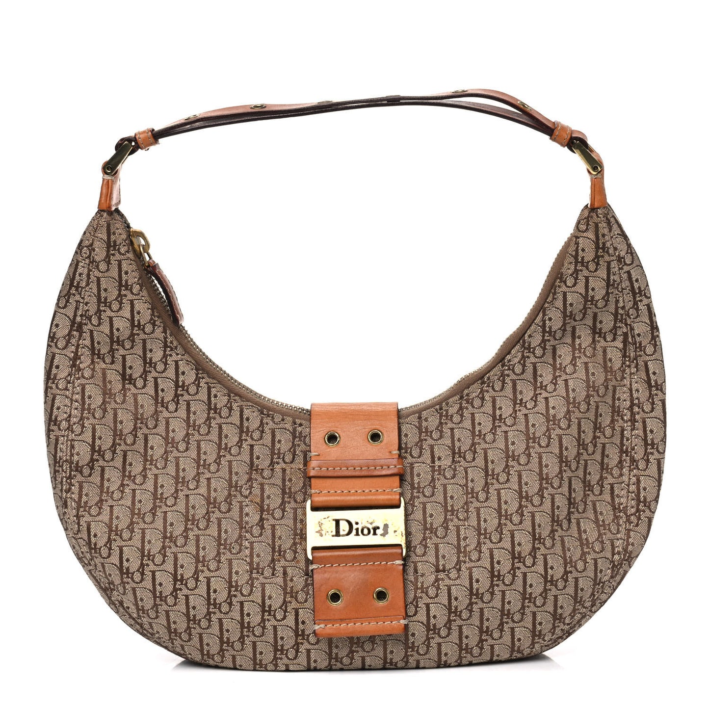Monogram Street Chic Hobo Beige