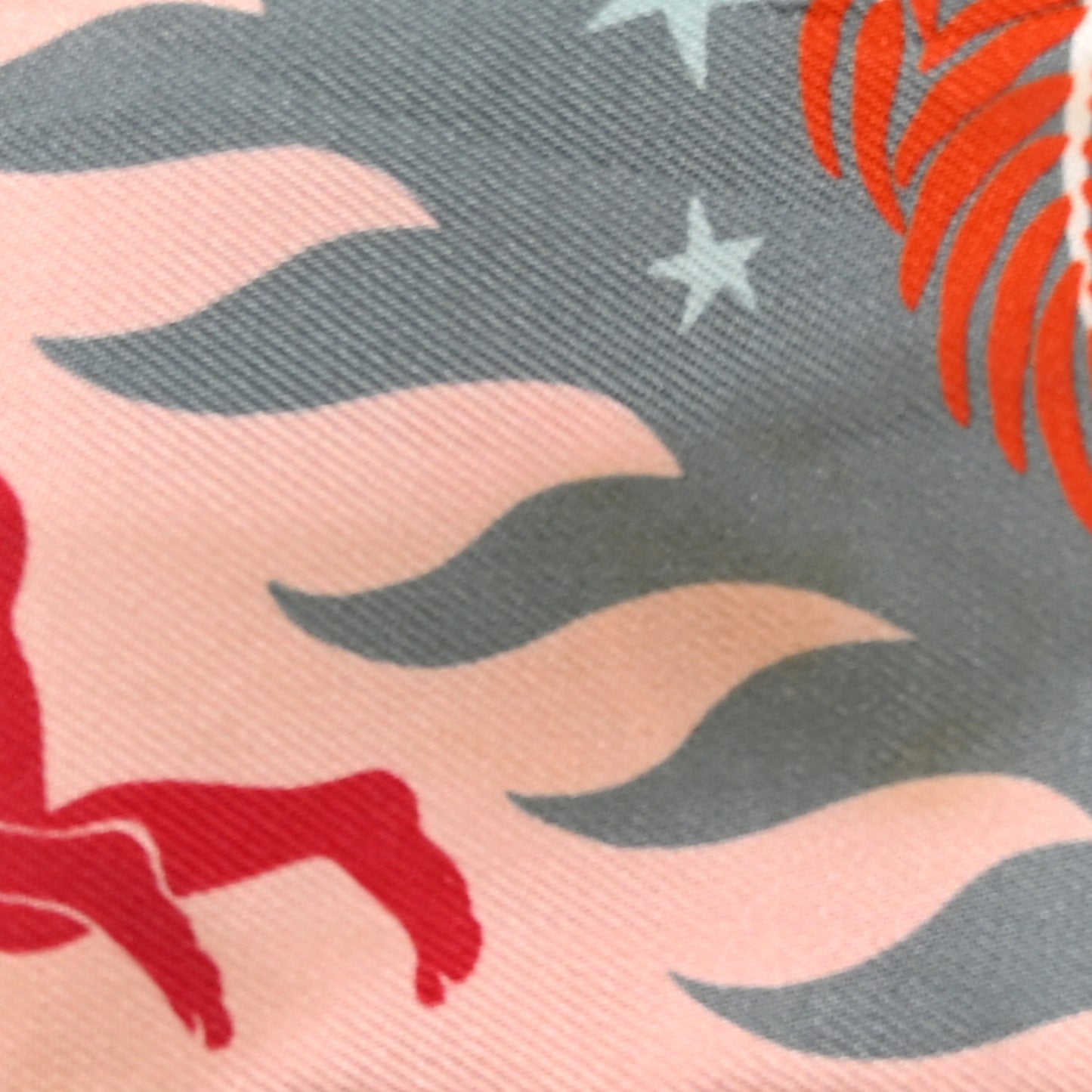 Silk Le Charme D Orphee Twilly Gris Acier Rose Poudre
