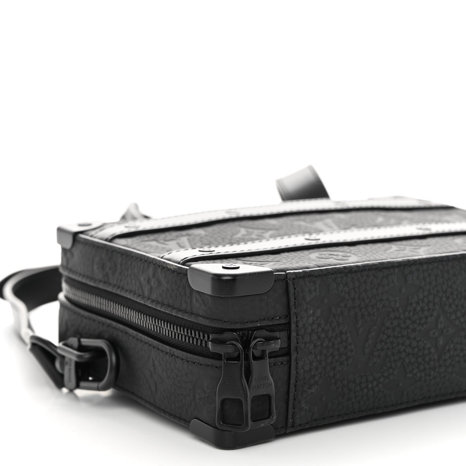 Louis Vuitton Taurillon Monogram Soft Trunk Black 8 of 9